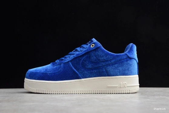 Low Premium Velour 1  AT4144-400 Air 3 Force Blue Void 0117
